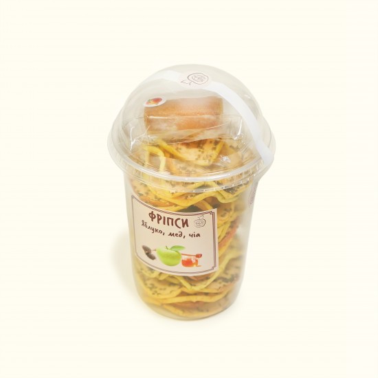 Фріпси Tasty Jar Яблучні з чіа 80г
