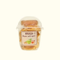 Фріпси Tasty Jar Яблучні з арахісом 50г