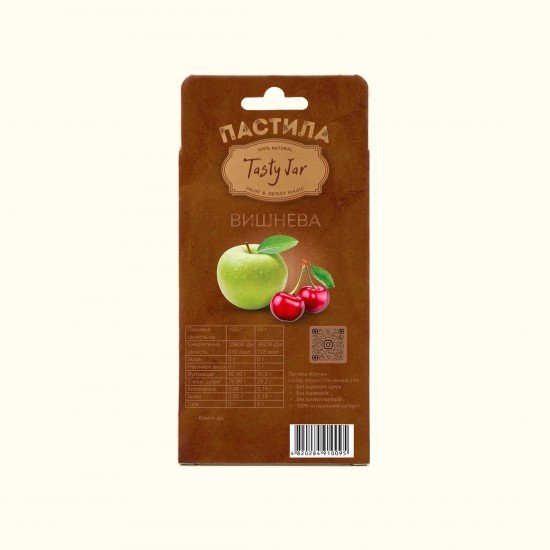Fruit rolls Tasty Jar Cherry 38 g