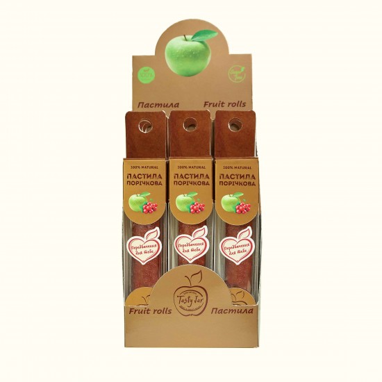 Set Fruit roll Tasty Jar Red Currant 