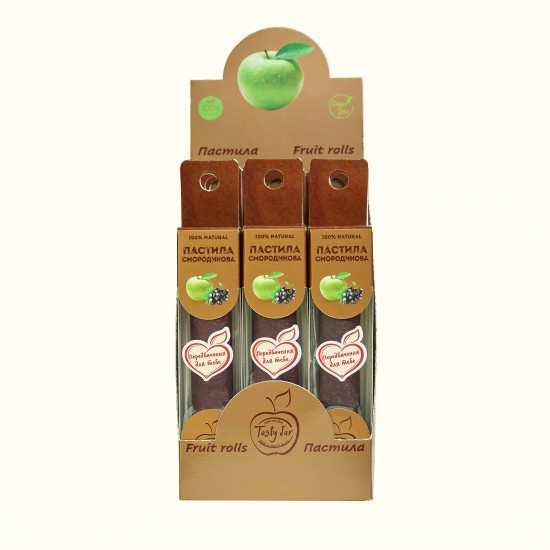 Set Fruit roll Tasty Jar Currant