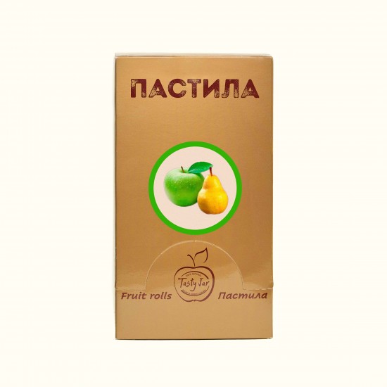 Set Fruit roll Tasty Jar Pear