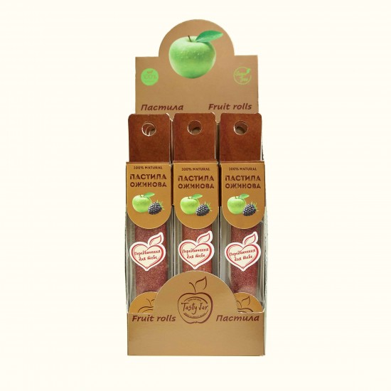 Set Fruit roll Tasty Jar Blackberry
