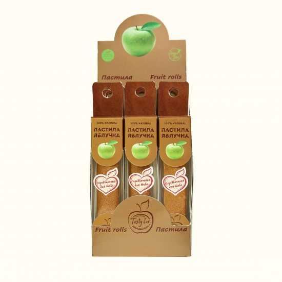 Set Fruit roll Tasty Jar Apple