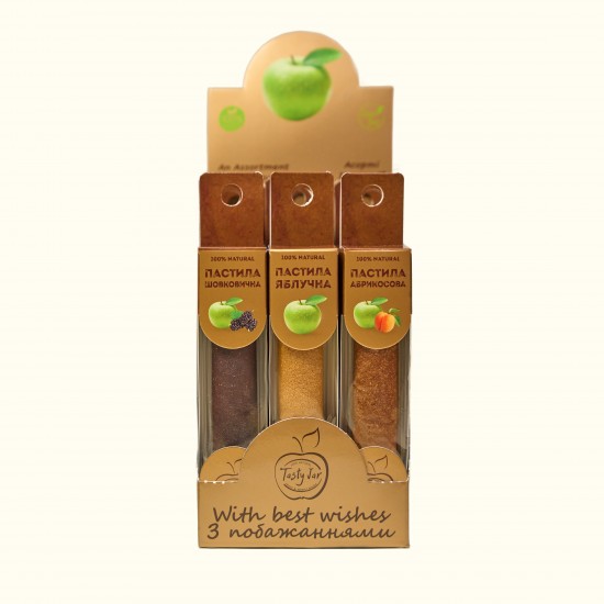 Fruit rolls Tasty Jar 100 g Assorti