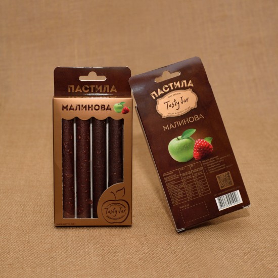 Fruit Rolls Tasty Jar Raspberry 38g