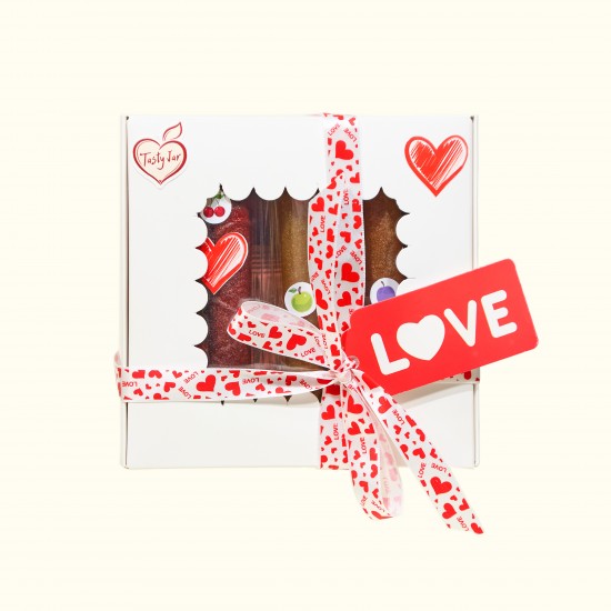 Gift set Tasty Jar 100 g 12 types of fruit rolls